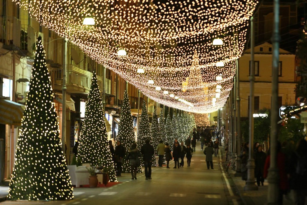 Christmas Lights in Sorrento Christmas Lights in Sorrento