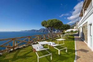 Amalfi Coast Exclusive Villa in Praiano with Pool & View - Gardens